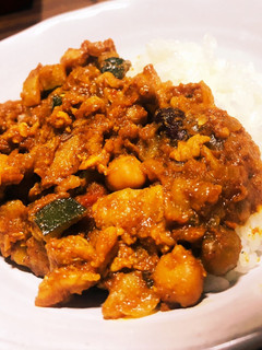 夏野菜と豆のキーマカレー-レシピのメイン写真