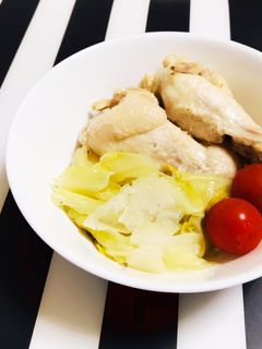 炊飯器で手羽元と大根キャベツの簡単煮込み-レシピのメイン写真
