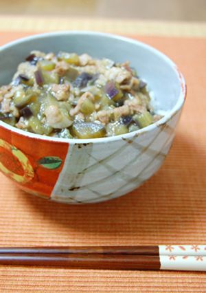 トロトロの茄子丼-レシピのメイン写真