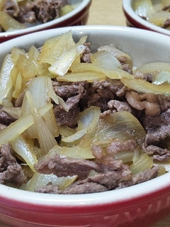 焼いてから牛丼♪-レシピのメイン写真