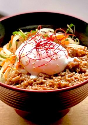 野菜たっぷり♫簡単ビビンバ丼風-レシピのメイン写真