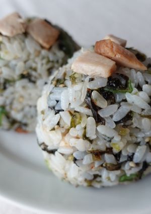 チャーシューと韓国海苔のおにぎり-レシピのメイン写真