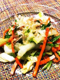 簡単!さっぱり白菜の野菜たっぷり浅漬-レシピのメイン写真