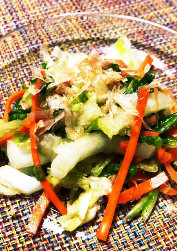 簡単！さっぱり白菜の野菜たっぷり浅漬-レシピのメイン写真