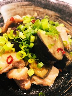 時短!レンジde鶏肉とナスの甘辛煮☆-レシピのメイン写真