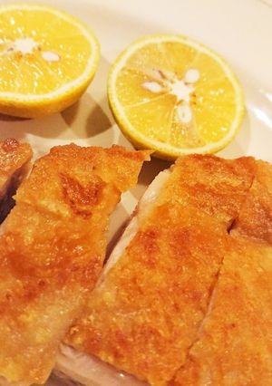 パリパリチキン！岩塩のみでうまし！！-レシピのメイン写真