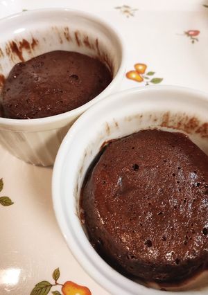 レンジですぐできるしっとりガトーショコラ-レシピのメイン写真