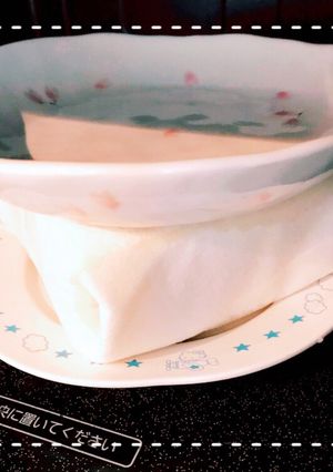 レンジで簡単！豆腐の水切り-レシピのメイン写真