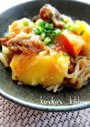フライパンで簡単みぞれ肉じゃが-レシピのメイン写真