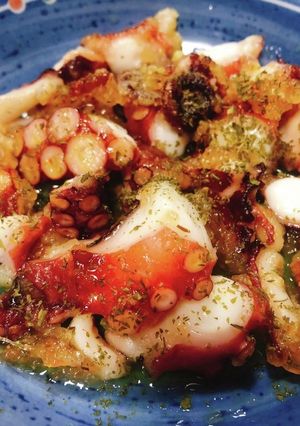 簡単3step☆タコの揚げ焼きペペロン風-レシピのメイン写真