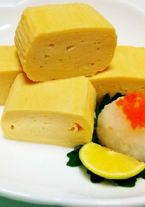 簡単絶品！シンプルな京風だし巻き玉子-レシピのメイン写真