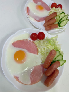 我が家のハムエッグ!!!焼き方!-レシピのメイン写真