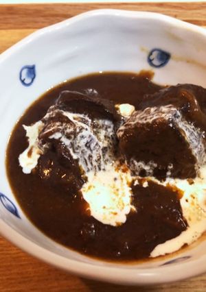コストコで買った牛タンでシチュー-レシピのメイン写真
