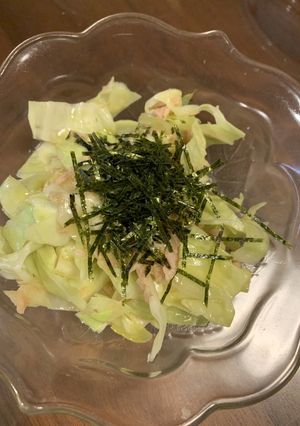 白菜とツナのサラダ-レシピのメイン写真