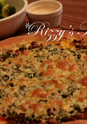 ナスとひき肉の和風テリヤキPizza♪-レシピのメイン写真