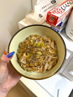 ネギ塩豚丼-レシピのメイン写真