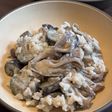 なすと舞茸のヨーグルト和えごはん