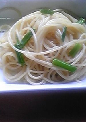 簡単パスタ！ゆず胡椒ペペロンチーノ-レシピのメイン写真