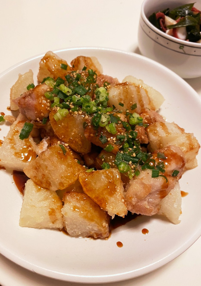 大根と鶏の甘辛揚げ-レシピのメイン写真