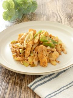 長ねぎと卵の甘辛炒め-レシピのメイン写真