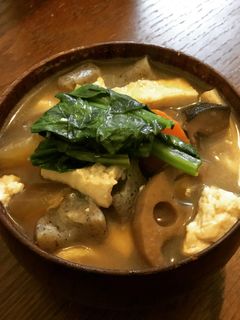 (精進)けんちん汁-レシピのメイン写真