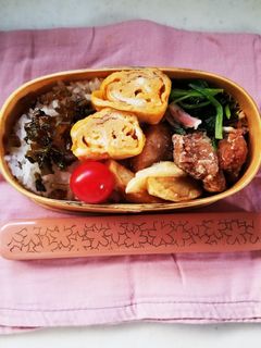 唐揚げ弁当-レシピのメイン写真