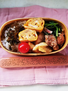 唐揚げ弁当-レシピのメイン写真