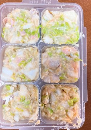 【幼児食】白菜とタラのクリーム煮-レシピのメイン写真
