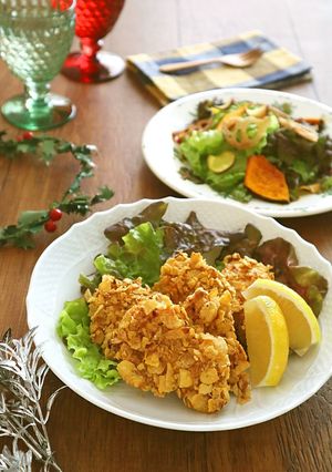 鶏むね肉のクリスピースパイシーチキン-レシピのメイン写真
