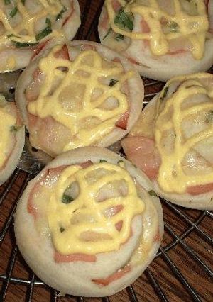 ハムチーズパン-レシピのメイン写真