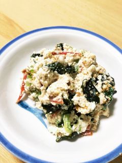 簡単白和え風サラダ-レシピのメイン写真