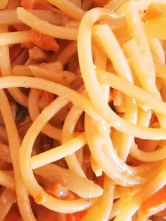 ロメスパ風きんぴらパスタ-レシピのメイン写真