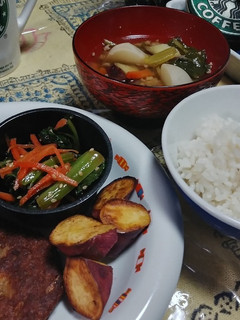 小松菜人参醤油ナムル(簡単)-レシピのメイン写真