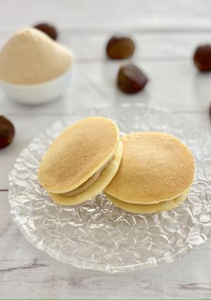栗あんのどら焼き-レシピのメイン写真