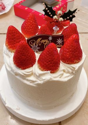 クリスマスケーキ(ショートケーキ)-レシピのメイン写真