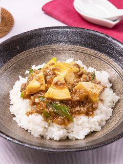 麻婆たけのこ丼-レシピのメイン写真