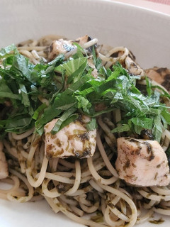 メカジキの海苔パスタ☆バター醤油味-レシピのメイン写真
