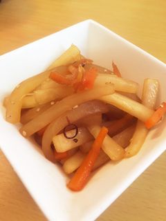すき焼きのタレで簡単大根のきんぴら-レシピのメイン写真