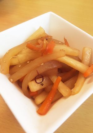 すき焼きのタレで簡単大根のきんぴら-レシピのメイン写真