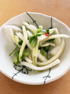 大根の皮や白菜の浅漬け-レシピのメイン写真