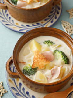 クリームチーズのベーコンチャウダー-レシピのメイン写真