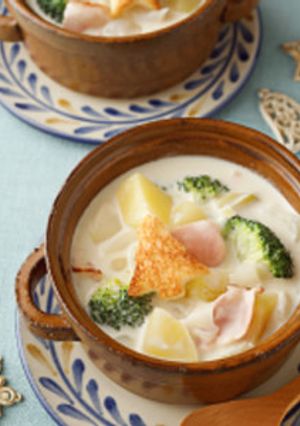 クリームチーズのベーコンチャウダー-レシピのメイン写真