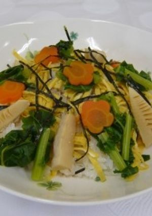 春のちらし寿司 (透析食)-レシピのメイン写真