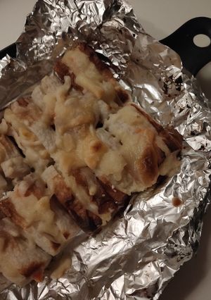 ポテサラ竹輪のオーブン焼き-レシピのメイン写真