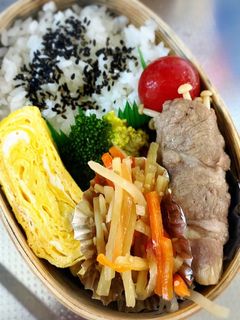 えのきの豚しゃぶ肉巻き弁当-レシピのメイン写真