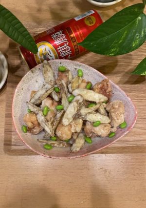 ビールにも合うチキンチキンゴボウ-レシピのメイン写真
