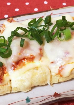 薄揚げキムチチーズのっけ焼き-レシピのメイン写真