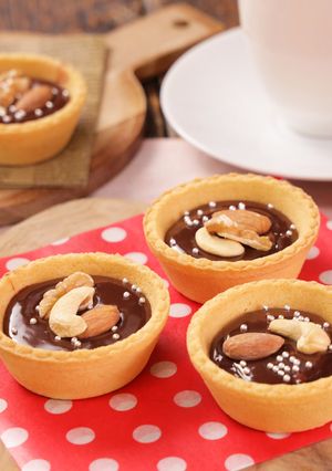 オーブンいらず♪バナナの生チョコタルト-レシピのメイン写真