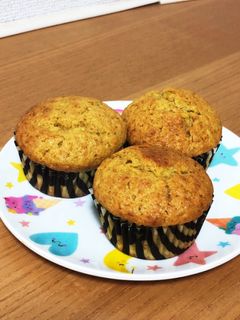 簡単おいしい♪ HMで人参カップケーキ!-レシピのメイン写真