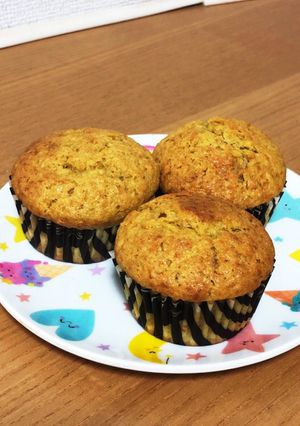 簡単おいしい♪ HMで人参カップケーキ！-レシピのメイン写真
